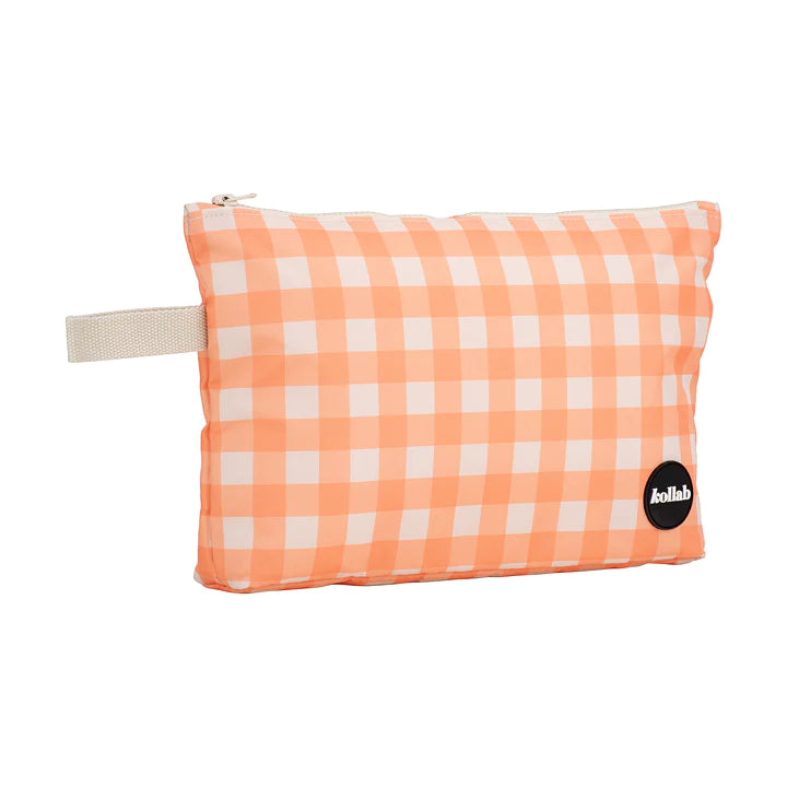 Wet Bag Apricot Check