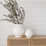 Willow Pot - Matte Cream