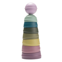 Load image into Gallery viewer, Wobbly Tower - Bright Rainbow
