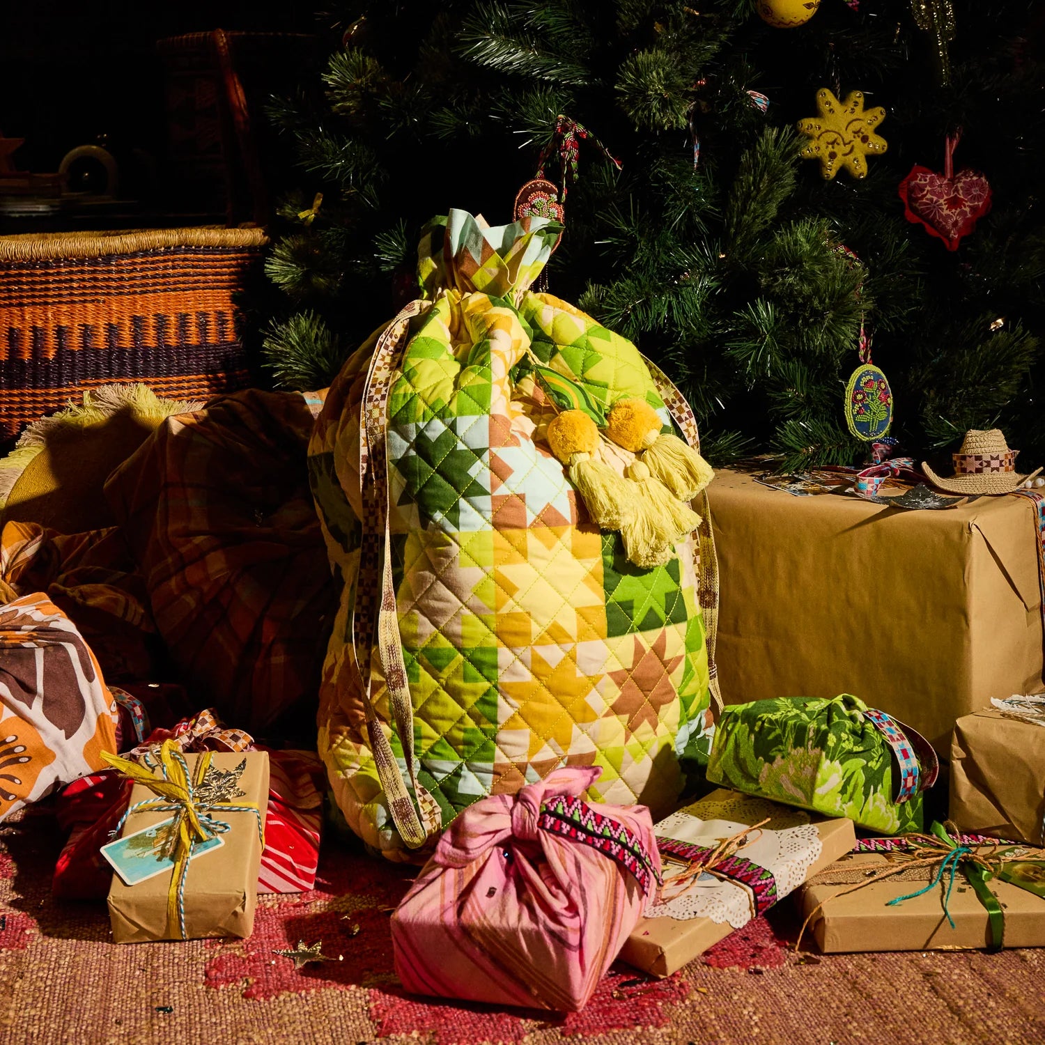 Matilda Santa Sack - Ochre