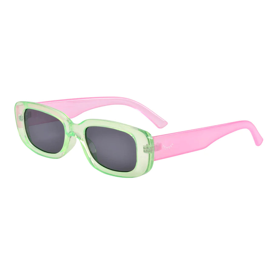Lime Green / Pink Sunglasses