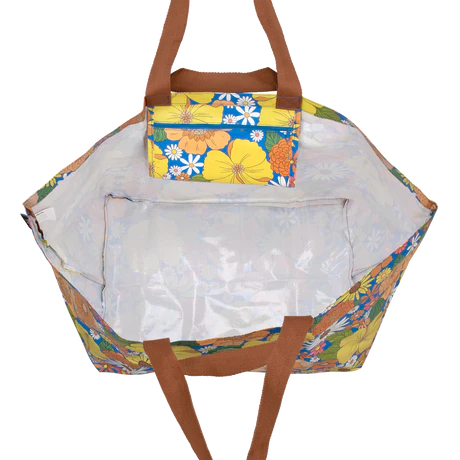 Beach Bag Goldie + Ace x Kollab Zoe Floral