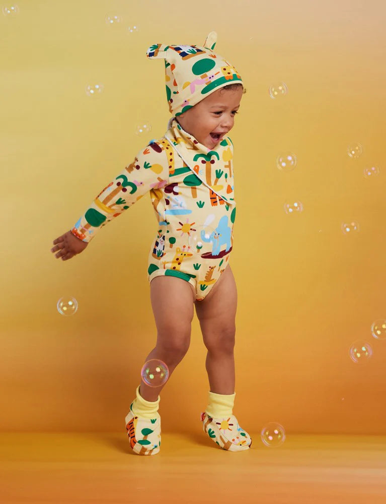 Zoo Crew Romper Long Sleeve