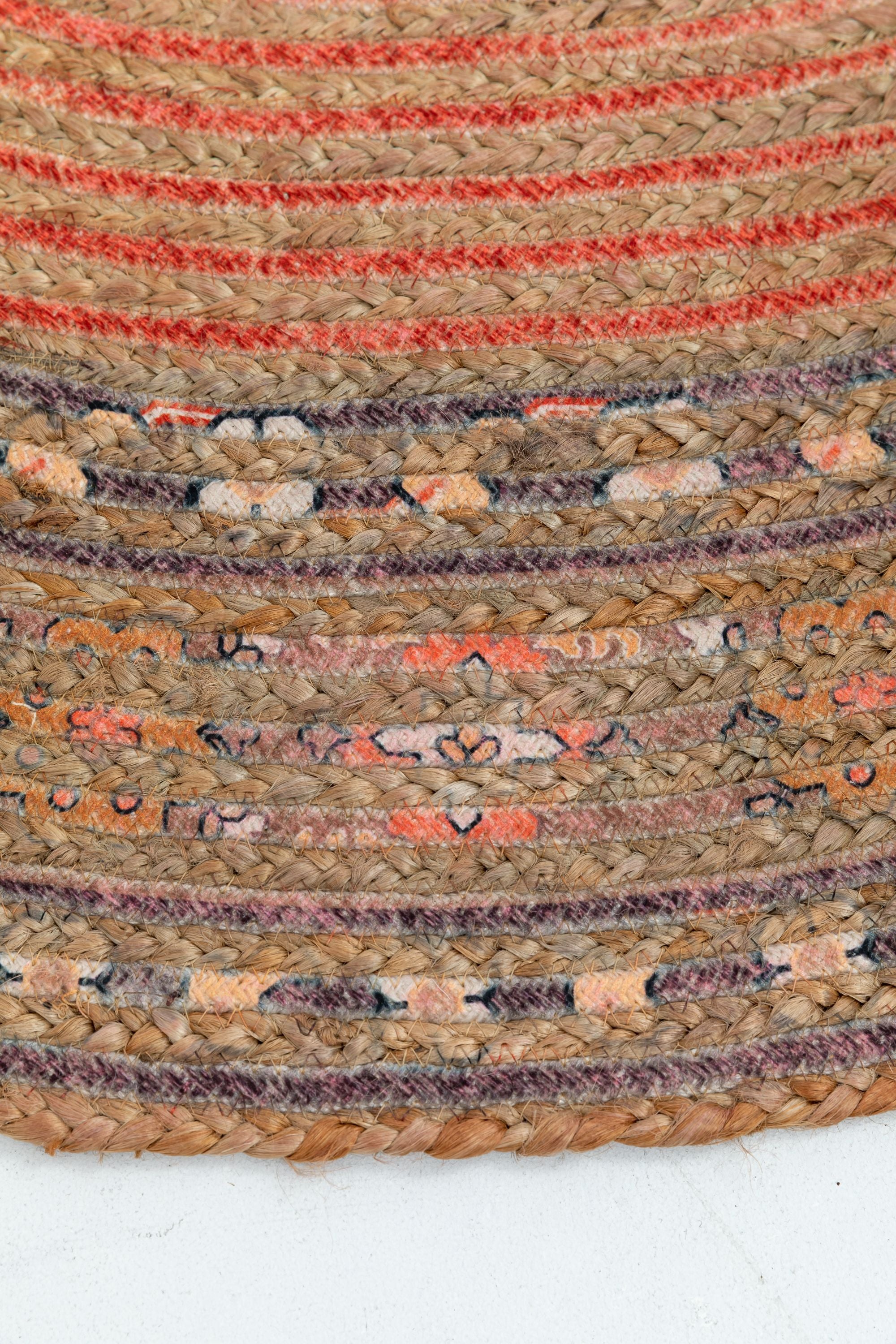 Siply Round Mat Peach