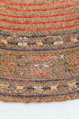 Siply Round Mat Peach
