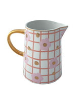 Tartan & Bloom Pink Medium Jug