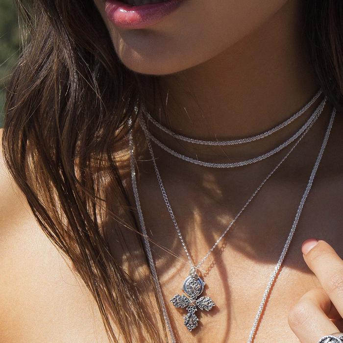 Trinket Charm Necklace - Silver