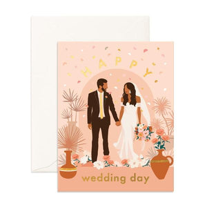 Happy Wedding Alter Greeting Card