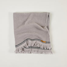 Load image into Gallery viewer, Nurture Cotton Bath Sheet in Pale Grey
