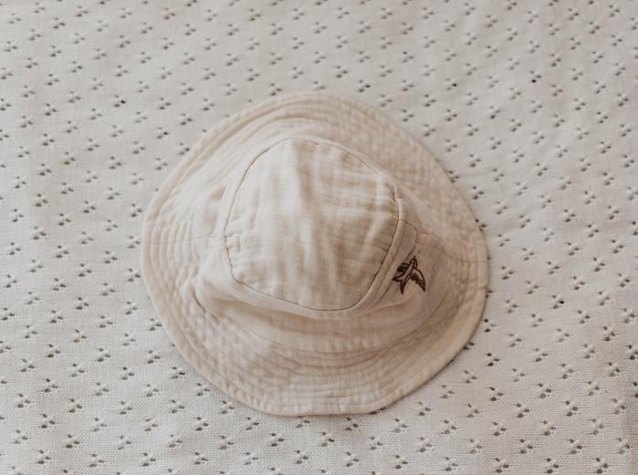 Muslin Sun Hat Oatmeal