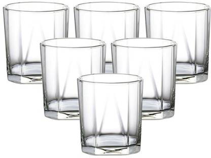 Pyramid Rock Glass Set of 6