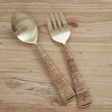 Iris Ratten Salad Servers