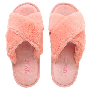 Blush Pink Adult Slippers