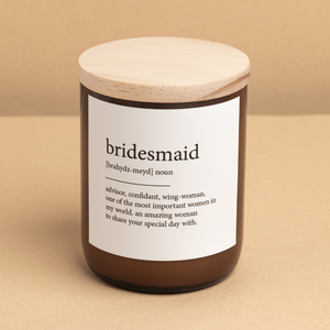 Bridesmaid Soy Candle