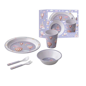 Up In The Sky Kids Dinner Set