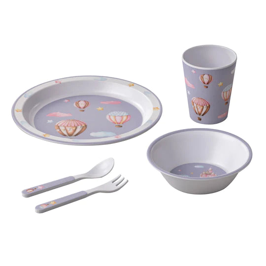 Up In The Sky Kids Dinner Set