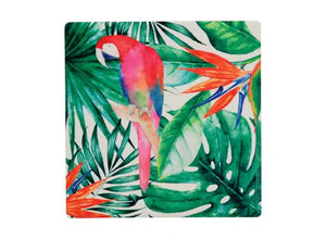 Coaster Set – Ceramic – Tropical Birds