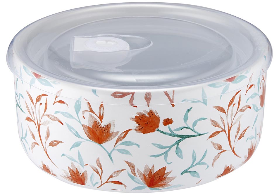 Prep Amore Floral 16cm Microwave Food Bowl