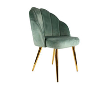 Load image into Gallery viewer, Scallop Occasional Chair Emerald
