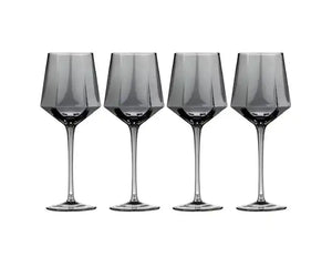 Jaxon Wine Glass Set of 4 - Charcoal