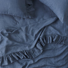 Load image into Gallery viewer, Moody Blue Fitted Sheet King
