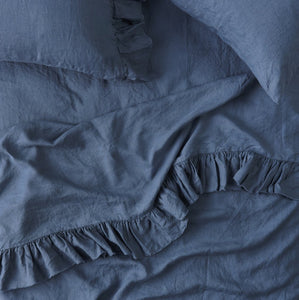 Moody Blue Fitted Sheet King