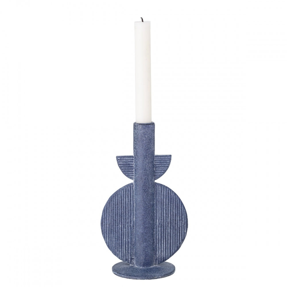 Bess Round Candle Stick Navy