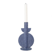 Load image into Gallery viewer, Bess Round Candle Stick Navy
