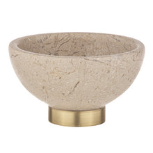 Load image into Gallery viewer, Emerson Champagne Marble Mini Bowl
