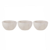 Emerson White Mini Pinch Bowl - Set of 3