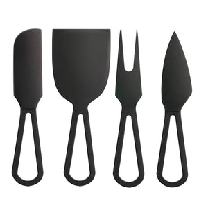 Orson Cheese Knives - Set of 4 Black