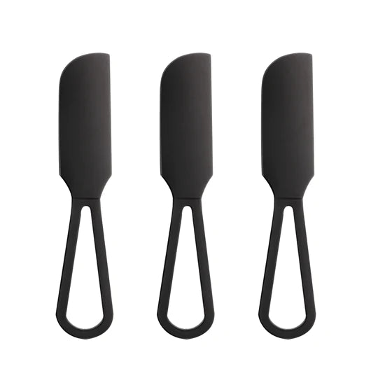 Orson Spreader Knives - Set of 3 Black