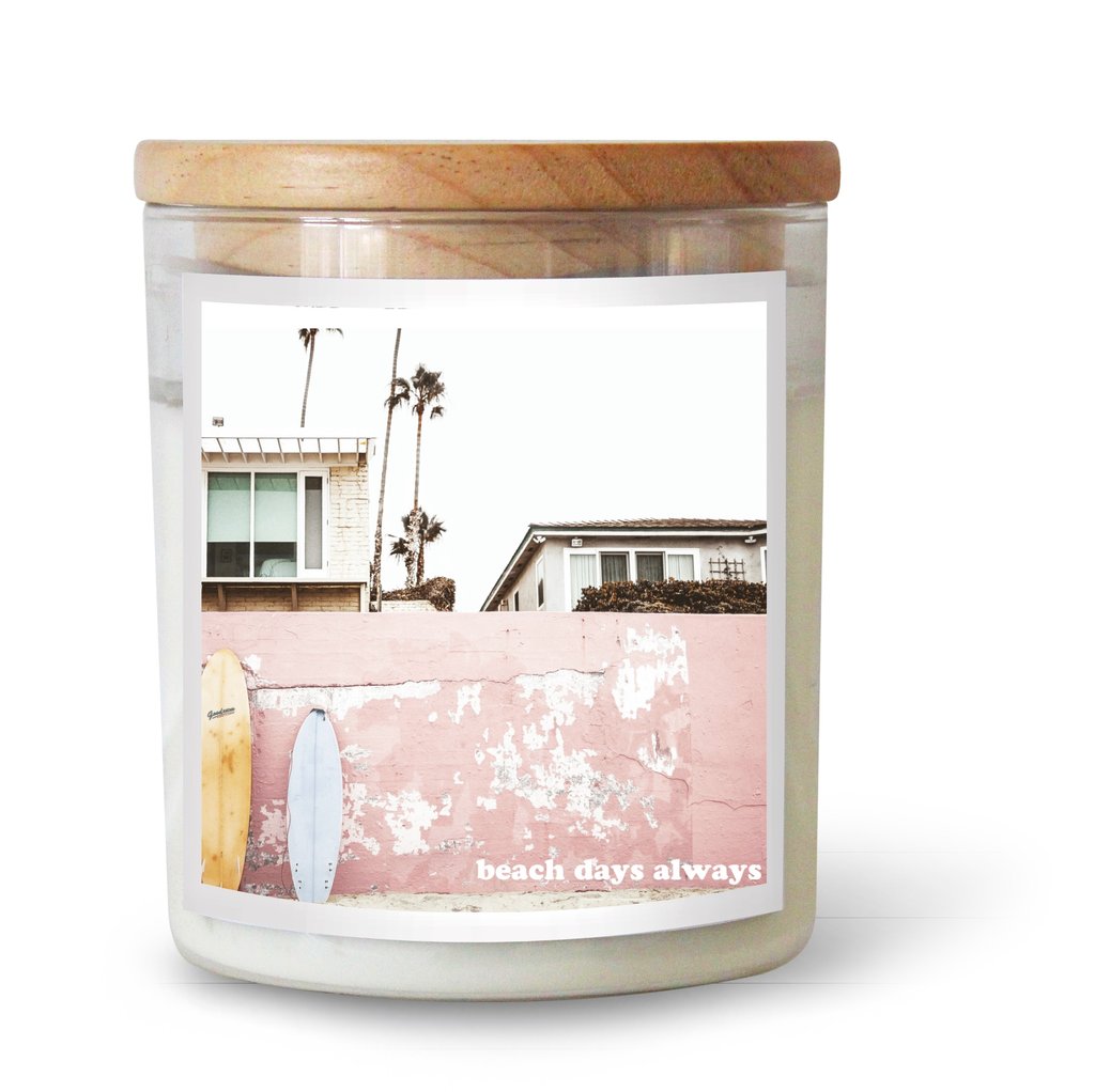 Beach Day Always Soy Candle
