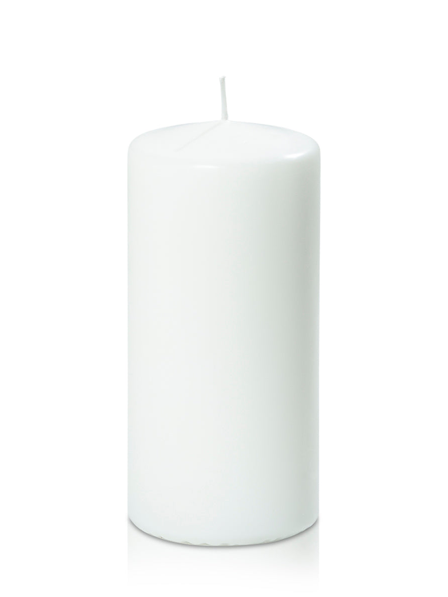 White 7cm x 15cm Pillar,