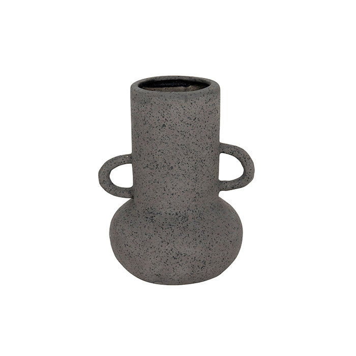 Stone Handled Urn Grey