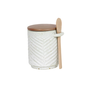 Stone Taupe Sugar Canister