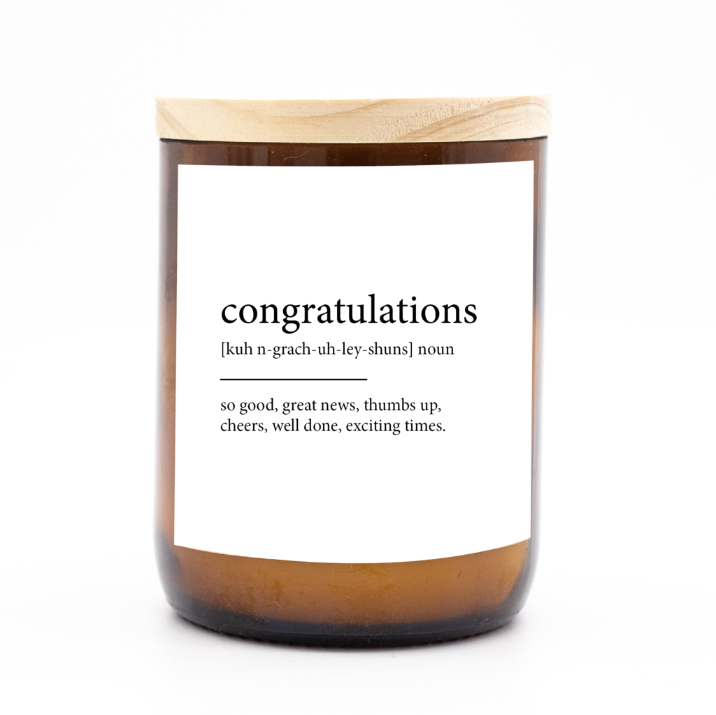 Congratulations Soy Candle