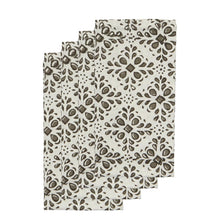 Load image into Gallery viewer, Cyra Lace Print Cotton Napkin Set of 4
