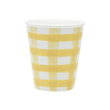 Gingham Latte Mug
