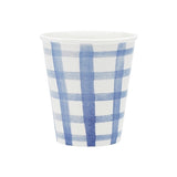 Gingham Latte Mug