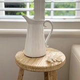 White Provence Jug