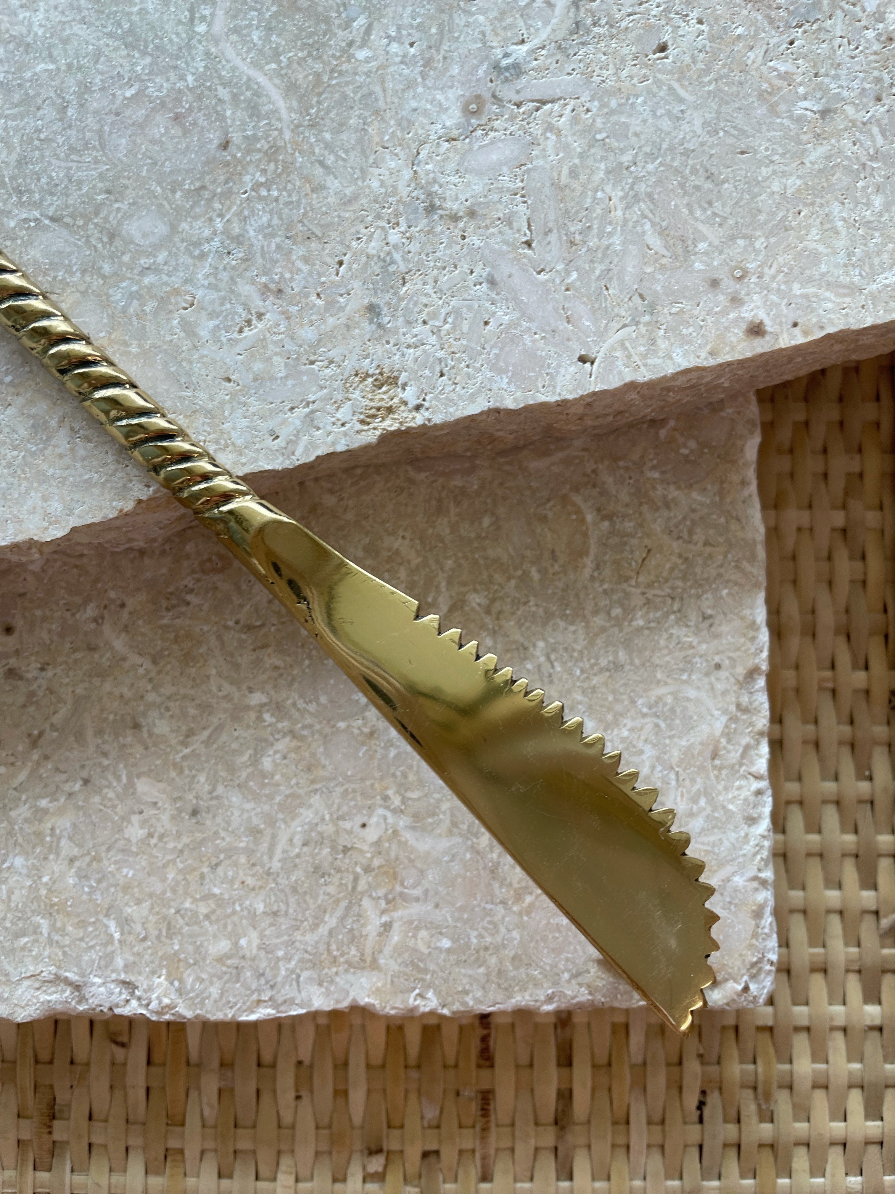 The Brass Shell Knife