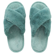 Load image into Gallery viewer, Jade Green Slippers
