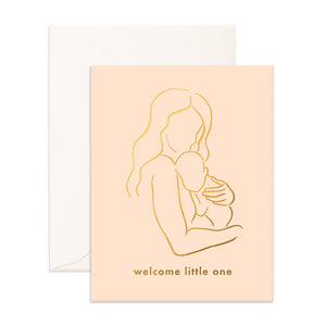 Little One Mama Greeting Card