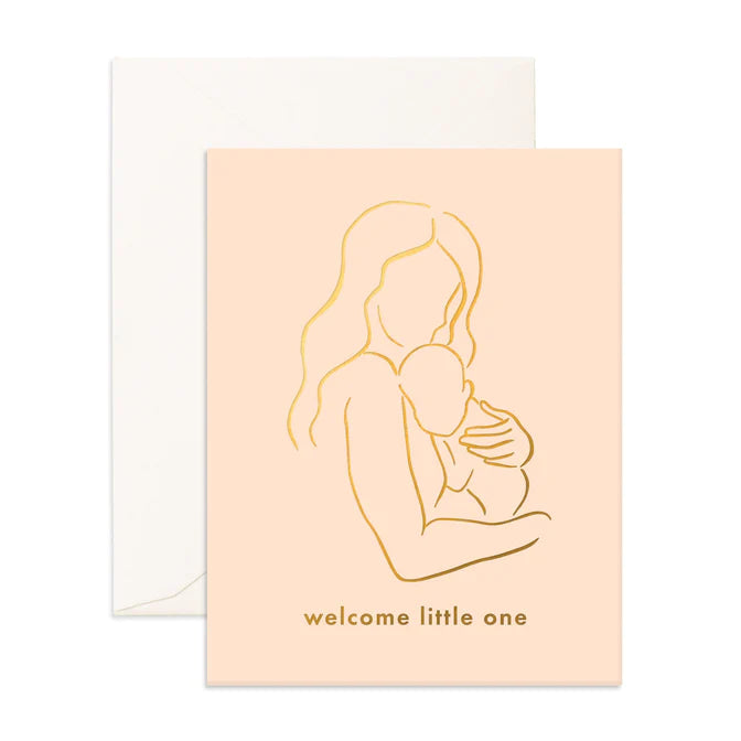 Little One Mama Greeting Card