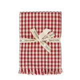 Red Gingham Napkin Set