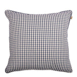 Gingham Cushion Blueberry