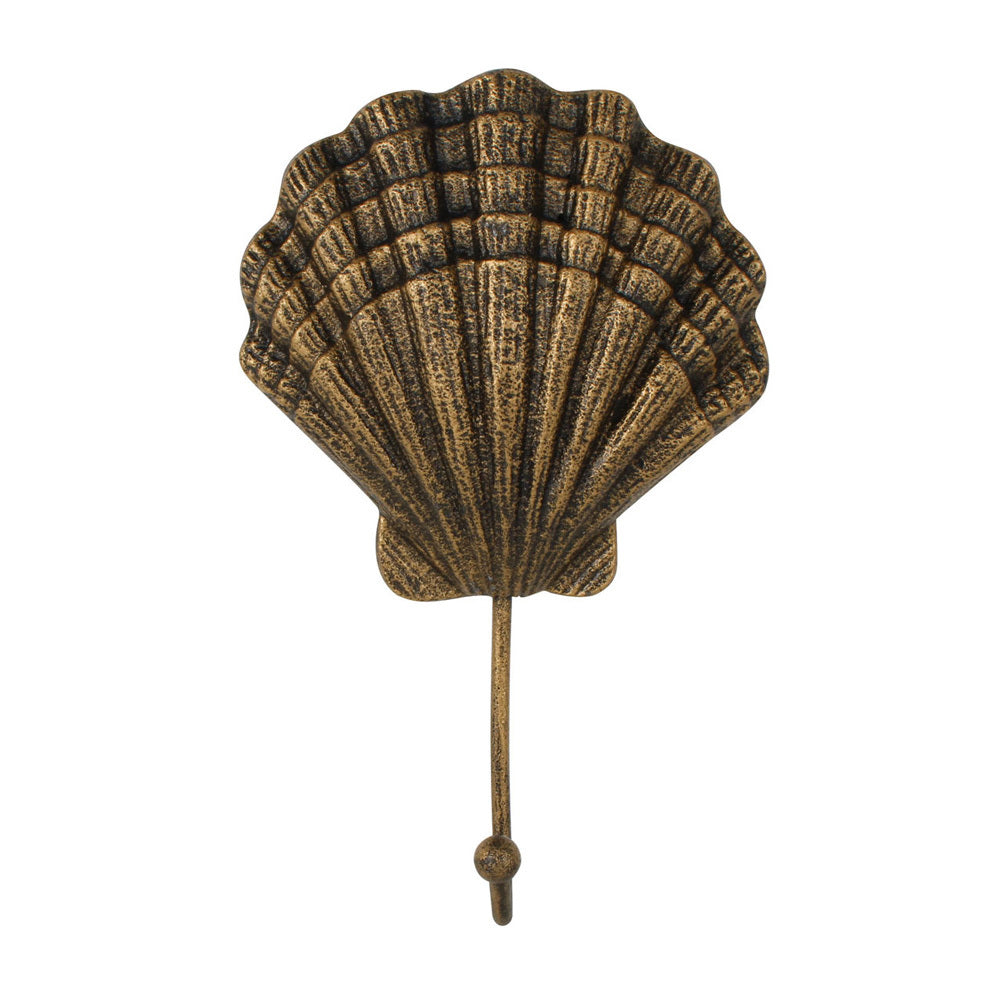 Scallop Cast Iron Wall Hook