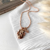 Rhodes Necklace - Rose Gold