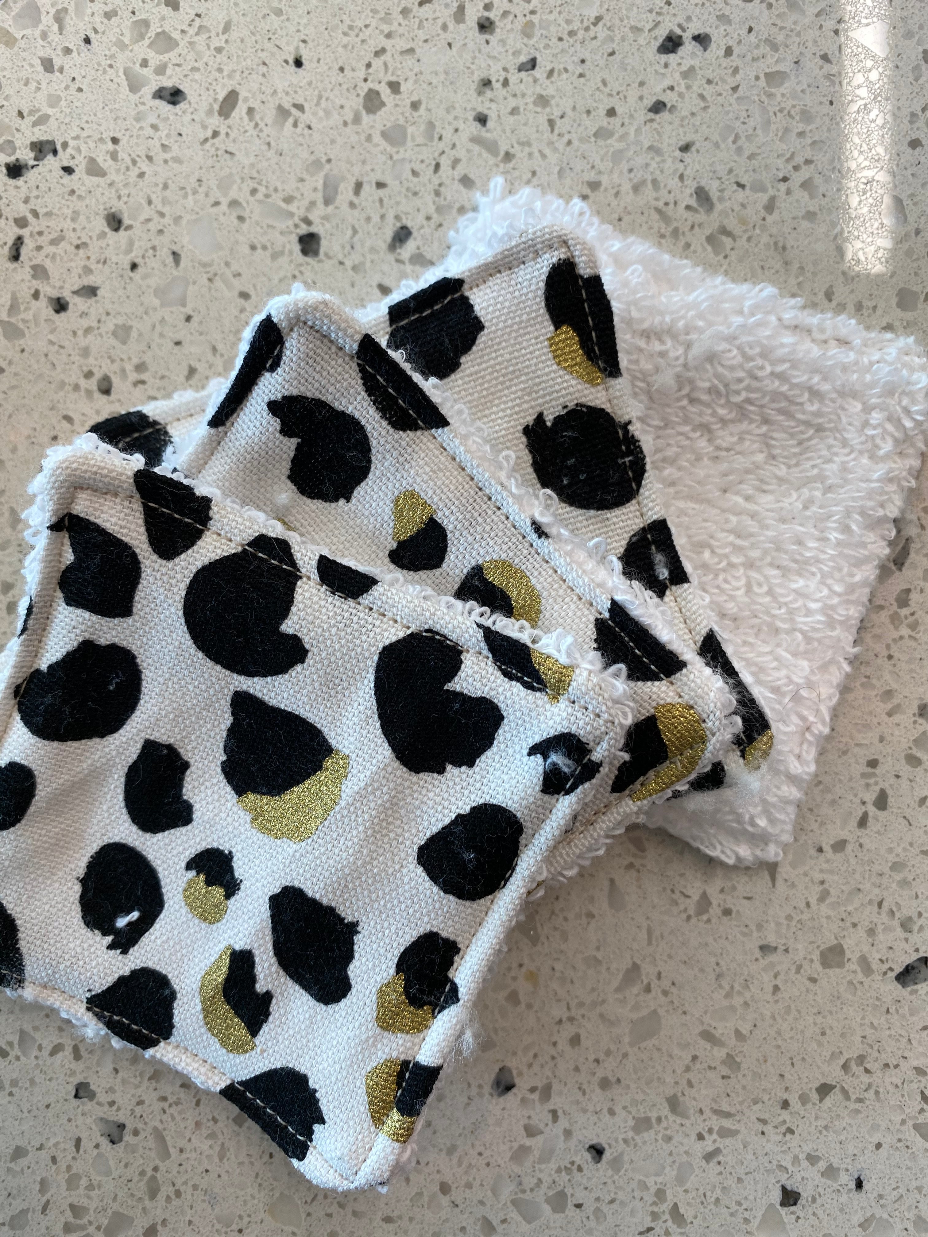 Reusable Makeup Pads (100% cotton) Available in 4 Prints